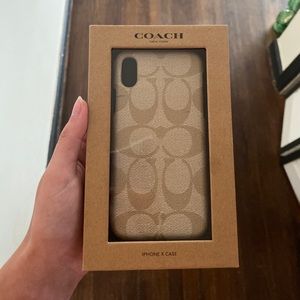 COPY - iPhone X coach phone case